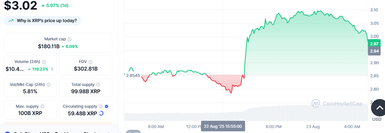 XRP Faces Critical Weekly Close Above $3.03 With Rising Market Activity image 1
