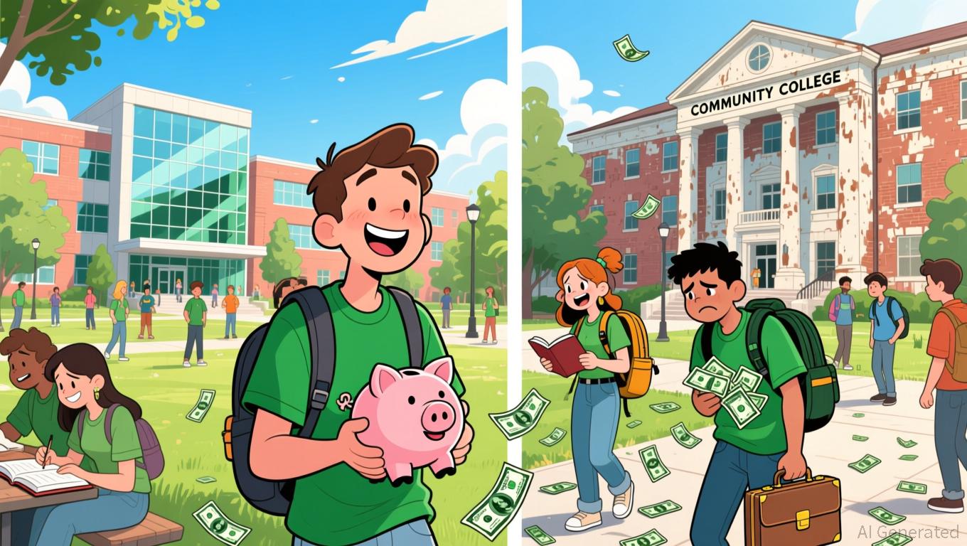 Community colleges are becoming more attractive as students place greater importance on cost rather than reputation