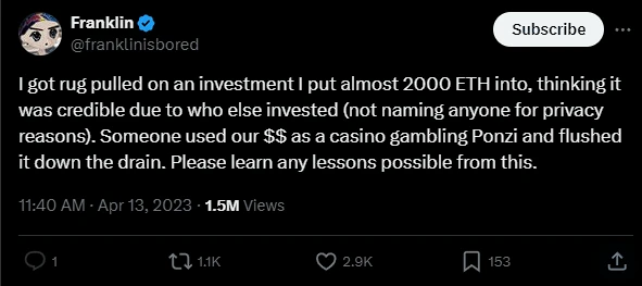 The rise and fall of NFT whale trading: from making more than $15 million in profits to losing everything image 10