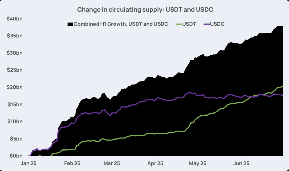 Bitcoin treasury companies acquired 244,991 BTC in the first half of 2025: K33 image 1