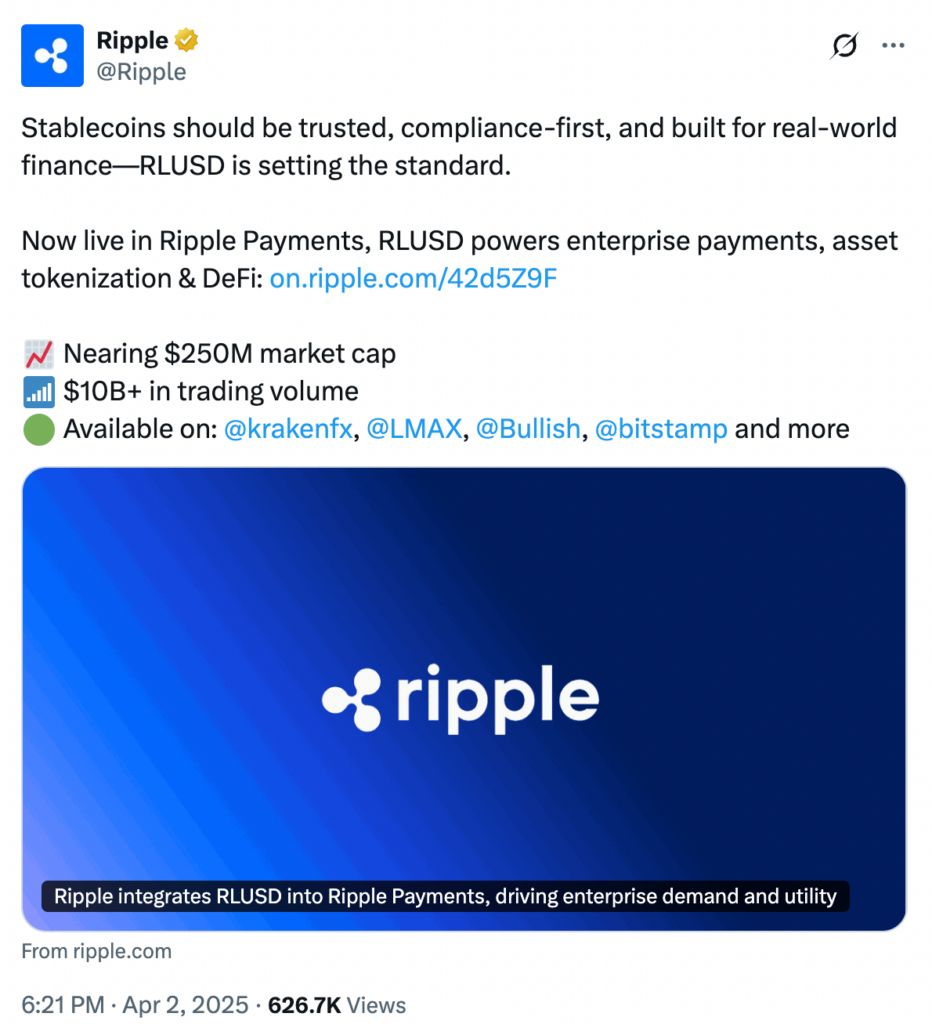 Цена XRP готова к взрывному 73%-ному прорыву, поддержка $2 твердая image 2