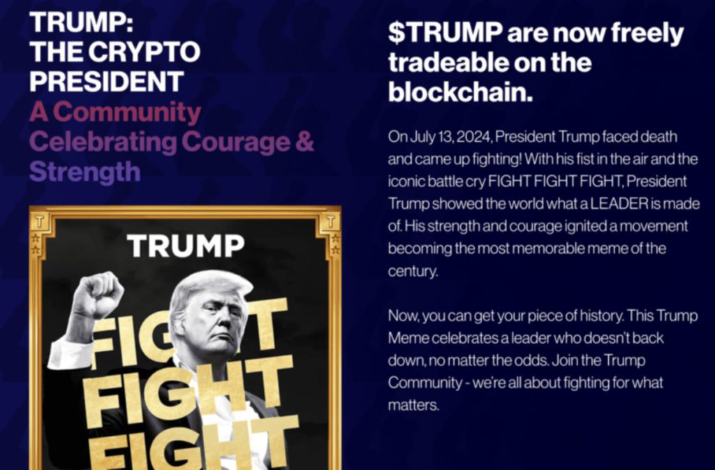 Lagi Viral, Apa itu $TRUMP Crypto? image 0