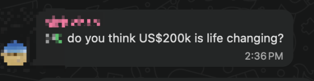 How much do you have to earn in the crypto world to truly say you've