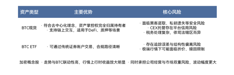 暗号資産配分の 3 つの選択肢: BTC スポット、ETF、それともコンセプト株? image 3