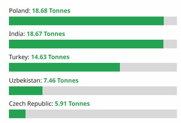 各国央行创纪录购入黄金，但比特币表现仍优于黄金 image 1