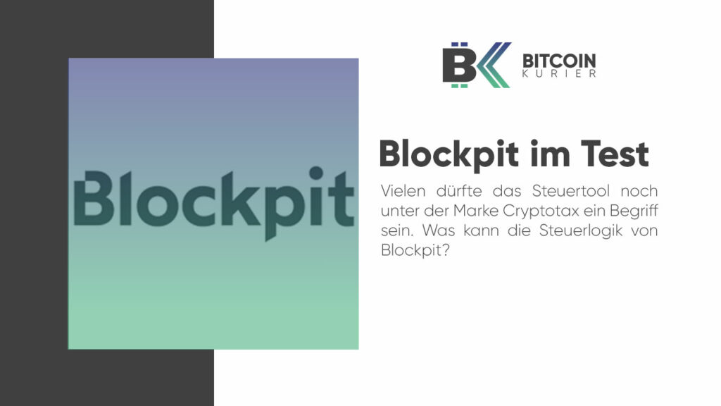 Blockpit im Test – Was kann das Steuertool Cryptotax? image 0