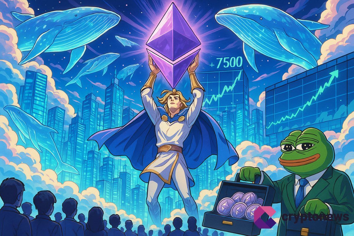 ETH à 7 500 dollars ? Une explosion imminente grâce aux baleines image 0