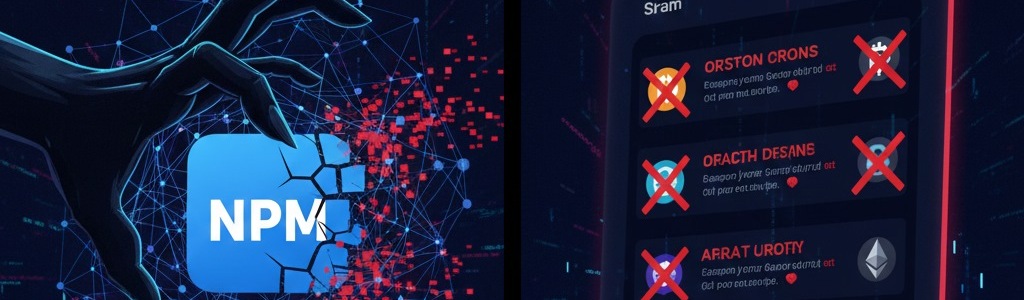 Alerta de Seguridad: Ataque a la Cadena de Suministro de NPM Afecta Bibliotecas de Importantes Ecosistemas Cripto
