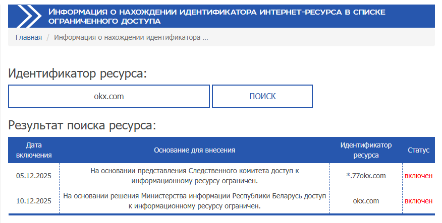 Власти Беларуси заблокировали три иностранные криптобиржи image 2