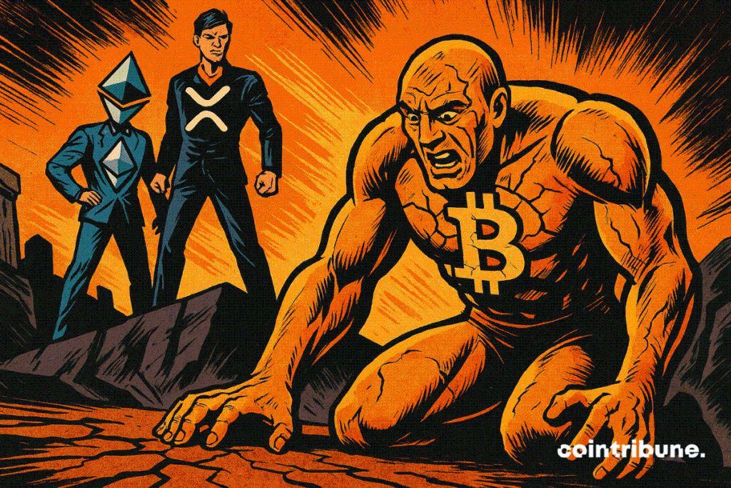 La domination du Bitcoin s’effrite au profit d’Ethereum et XRP image 1