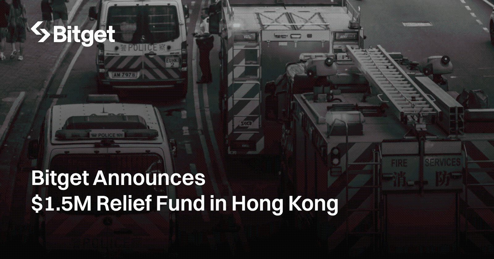 Bitget Announces Over $1.5M USD Relief Fund for Families Affected by Hong Kong’s Wang Fuk Court Tower Fire