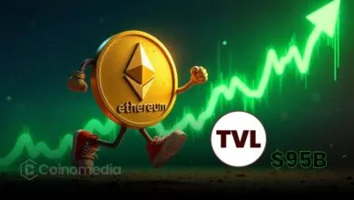 Ethereum TVL Nears All-Time High, Just 16% Away