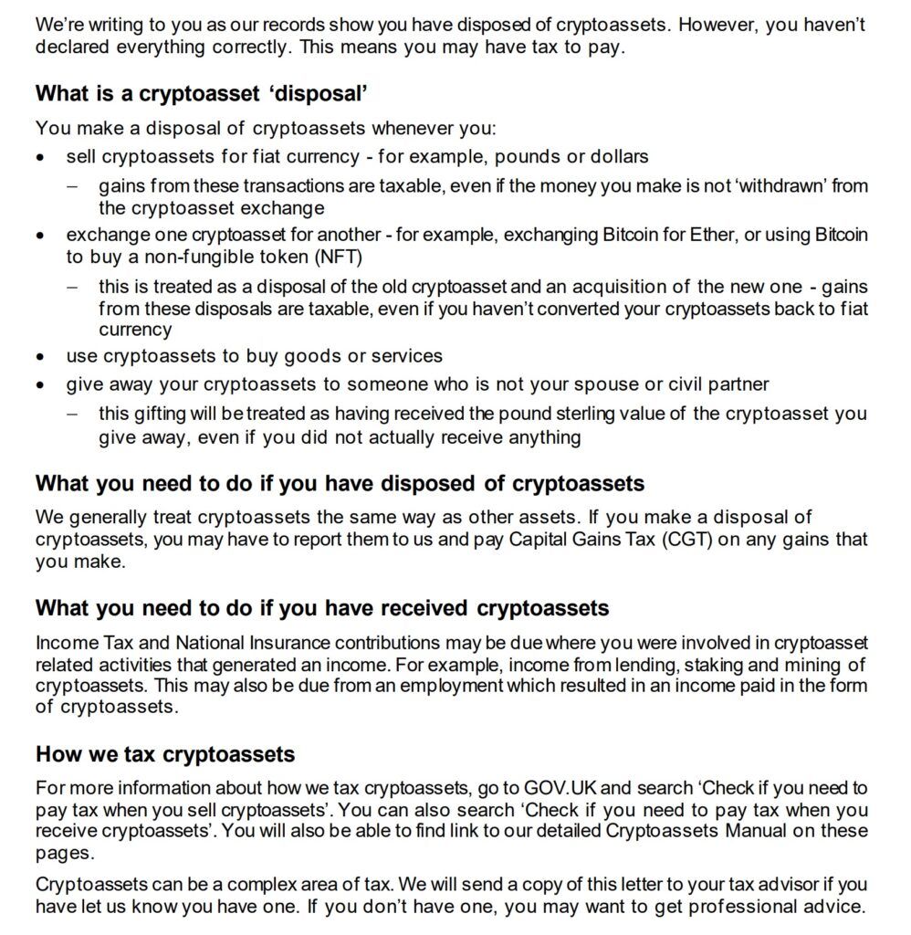 Évasion fiscale : Le fisc britannique envoie 65 000 lettres aux fraudeurs crypto image 3