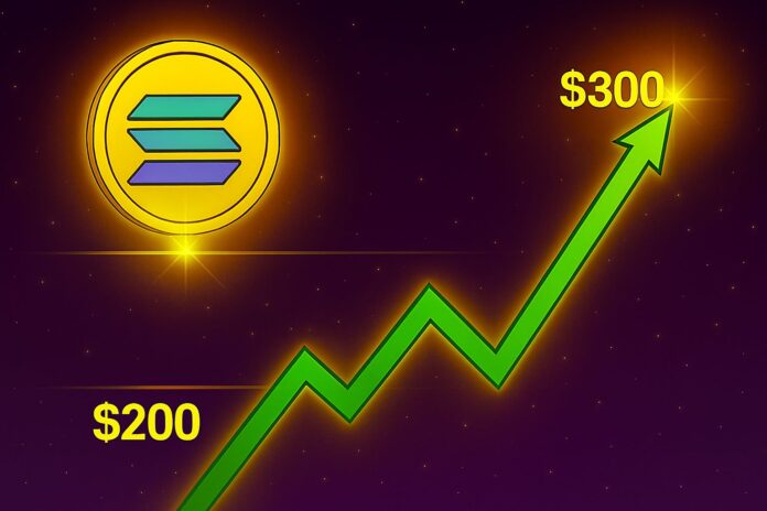 توقعات سعر سولانا: هل يمكن أن تصل عملة SOL إلى 300 دولار بعد اختراقها حاجز 200 دولار؟