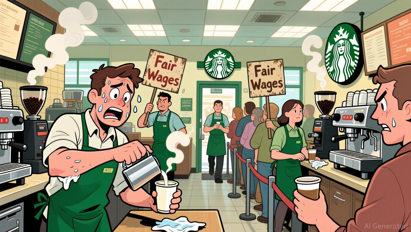 Striking baristas win $38.9 million in compensation, yet contract disputes continue