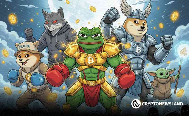 Punto di svolta importante: 4 memecoin pronte a superare la resistenza e decollare