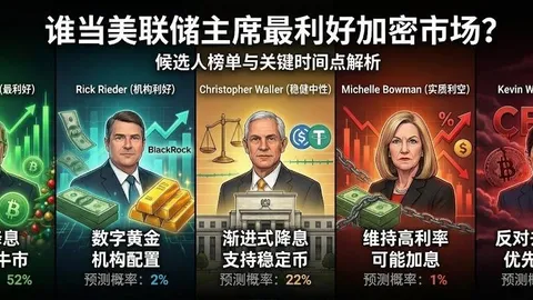 ¿Quién sería el presidente de la Reserva Federal más favorable para el mercado cripto? Análisis de la lista de candidatos y los puntos clave en el calendario