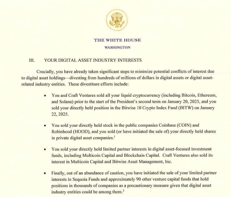 U.S. Oversight Committee Urges Review of Potential Conflicts in President Trump’s Bitcoin Reserve Plans image 0