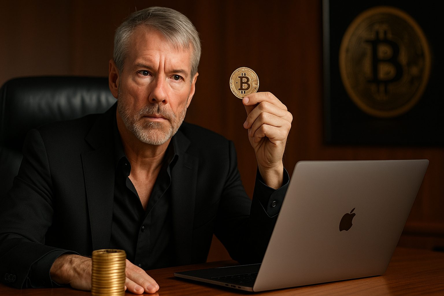 Ação da Strategy derrete 60%, mas Saylor diz que ‘não vai recuar’ da aposta em Bitcoin image 0