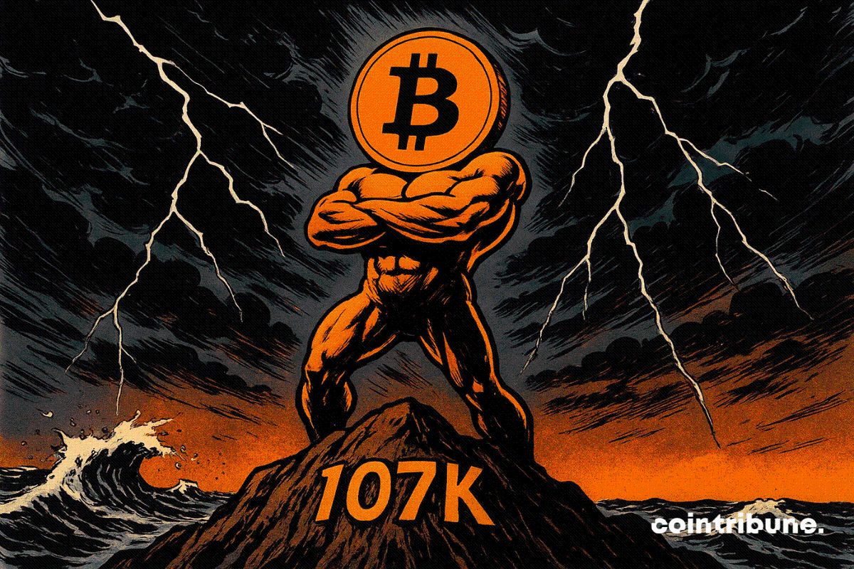Bitcoin reste au-dessus de 107 000 $, les données on-chain confirment une tendance saine