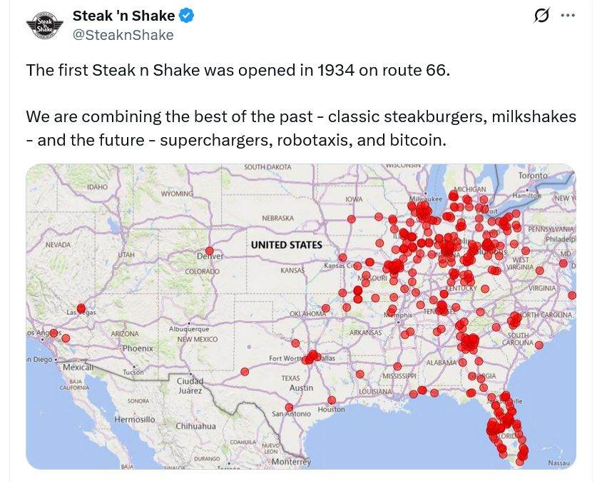 Steak ‘n Shake Reports 10.7% Sales Growth, Potentially Driven by Bitcoin Adoption as Payment Method image 2