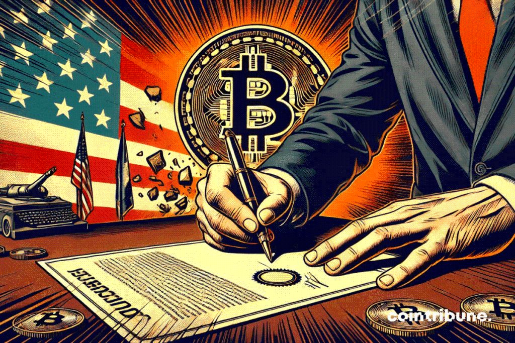 Trump officialise la réserve Bitcoin… et le marché s’effondre ! image 1