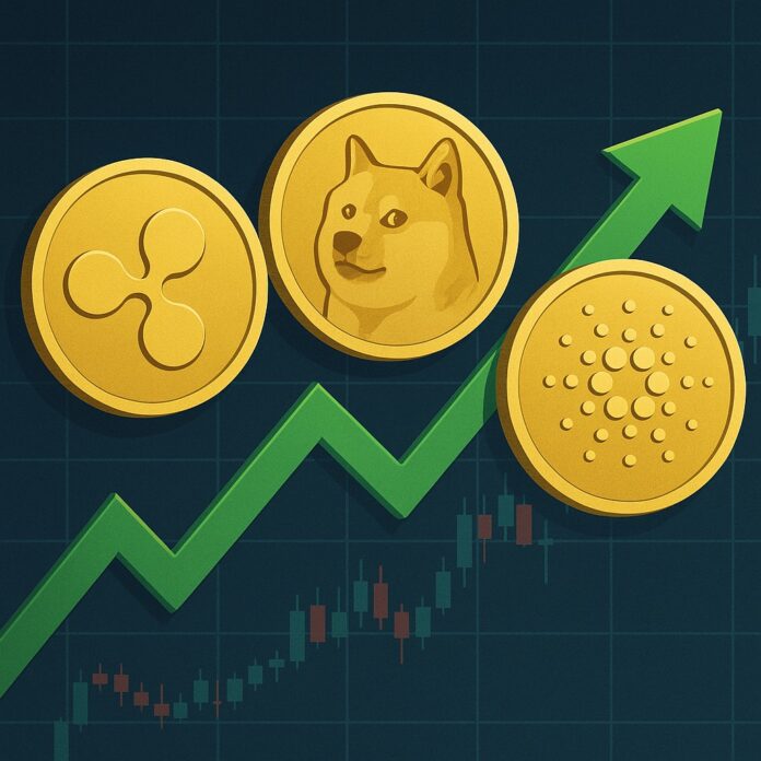 Perplexity gibt für XRP, Dogecoin und Cardano Kursprognose bis Ende 2025 image 0
