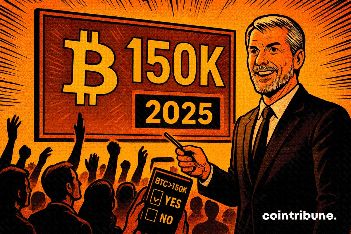 Michael Saylor’s Poll Shows Investors Expect Bitcoin Above $150K by 2025