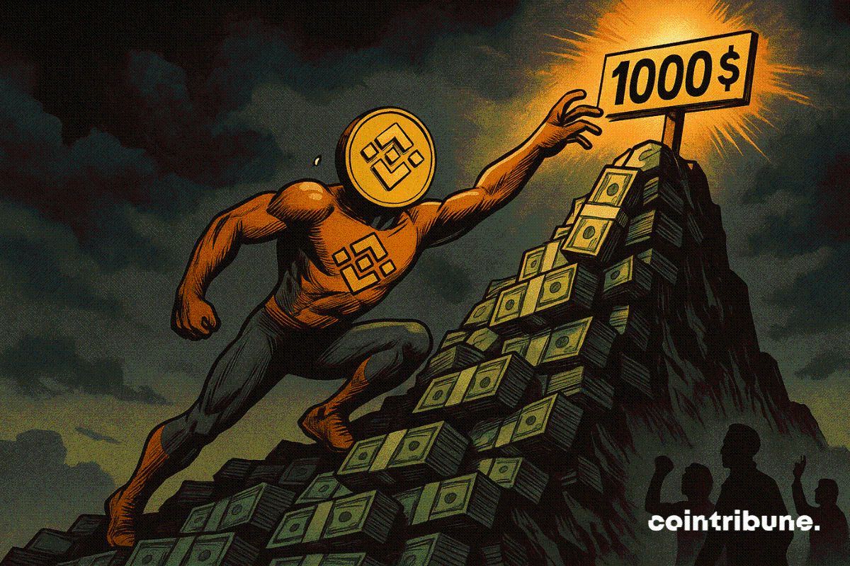 Crypto : Le BNB fonce vers les 1 000 $