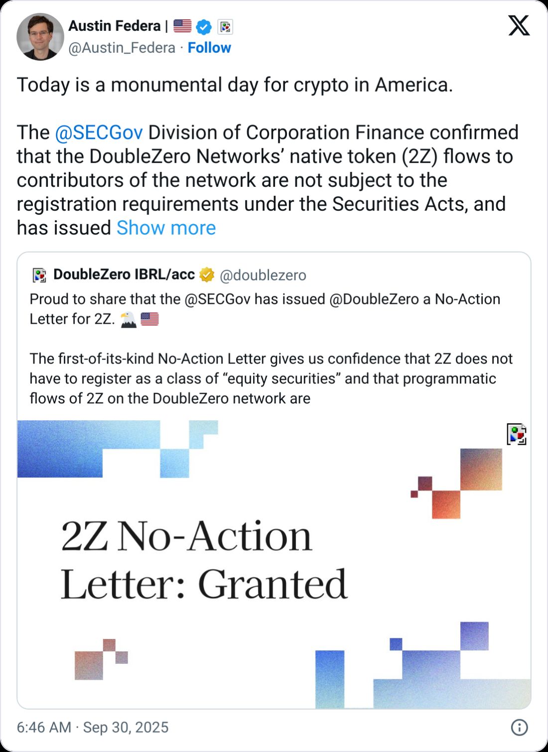 Nilinaw ng SEC na ang mga DePIN token ay 'pangunahin' na wala sa kanilang hurisdiksyon