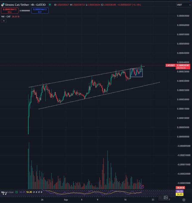 Memecoin That’s Exploded Nearly 300% in a Month on Cusp of ‘Face-Ripping Breakout,’ Says Top Crypto Analyst image 0