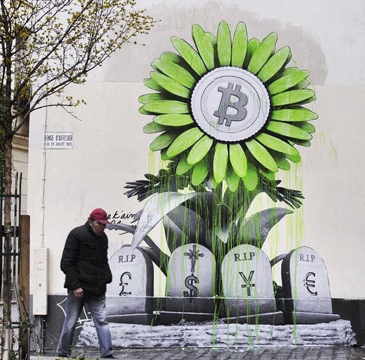 Les artistes de Street Art Bitcoin sur les murs du monde image 3