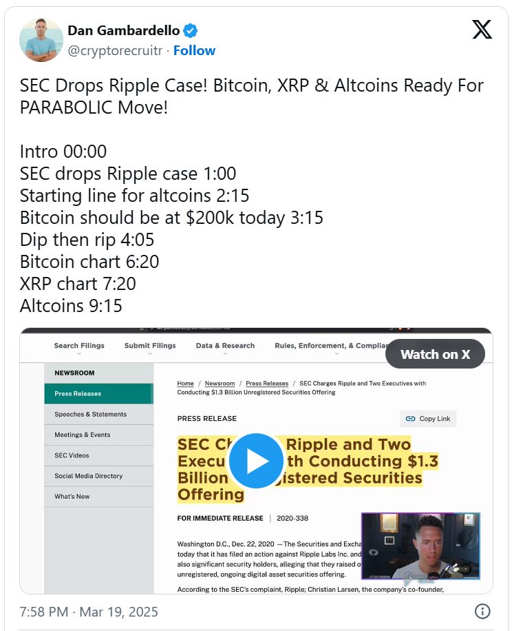 محلل يتنبأ بتحطيم رقم قياسي في سوق العملات الرقمية image 0
