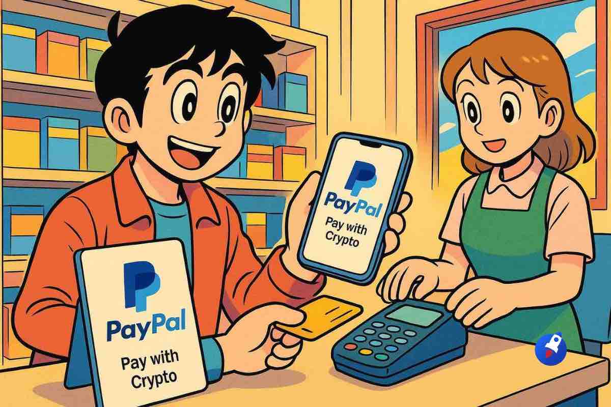 Bitcoin, XRP… PayPal ouvre le paiement en magasin à 100 cryptos image 1
