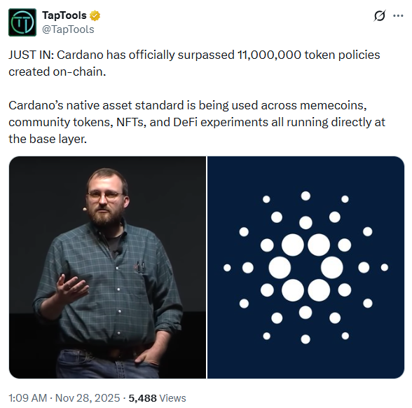 Cardano alcanza el ATH en una métrica de red crucial, este es el impacto en el precio del ADA image 0