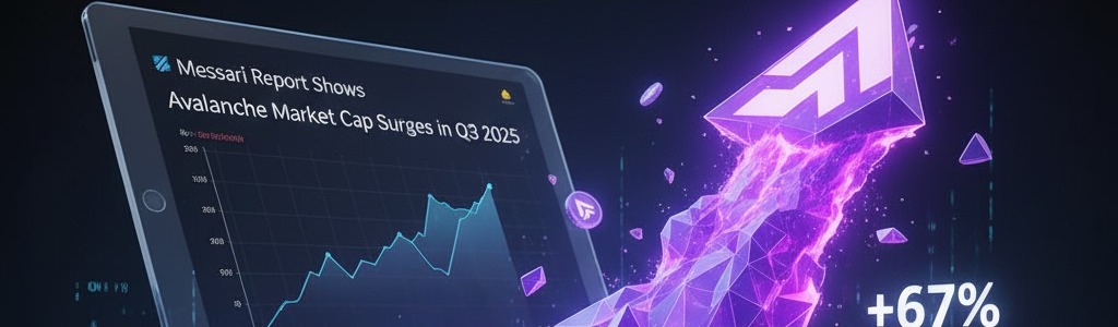 La capitalización de Avalanche aumenta un 67% en el tercer trimestre de 2025, según informe de Messari image 0