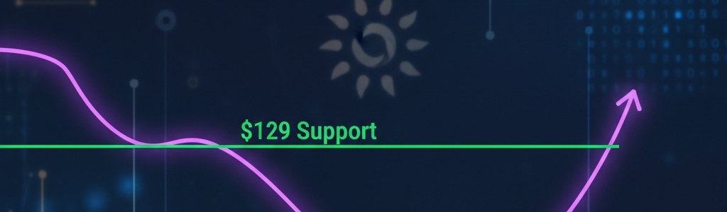 El precio de Solana rebota desde el soporte de $129: ¿qué sigue para SOL?