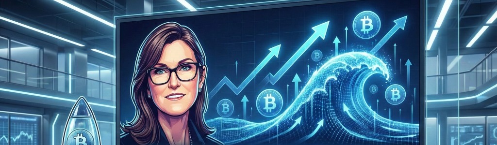 Cathie Wood anticipa un repunte de liquidez en cripto pronto y ARK mantiene firme su objetivo de $1.5M para Bitcoin