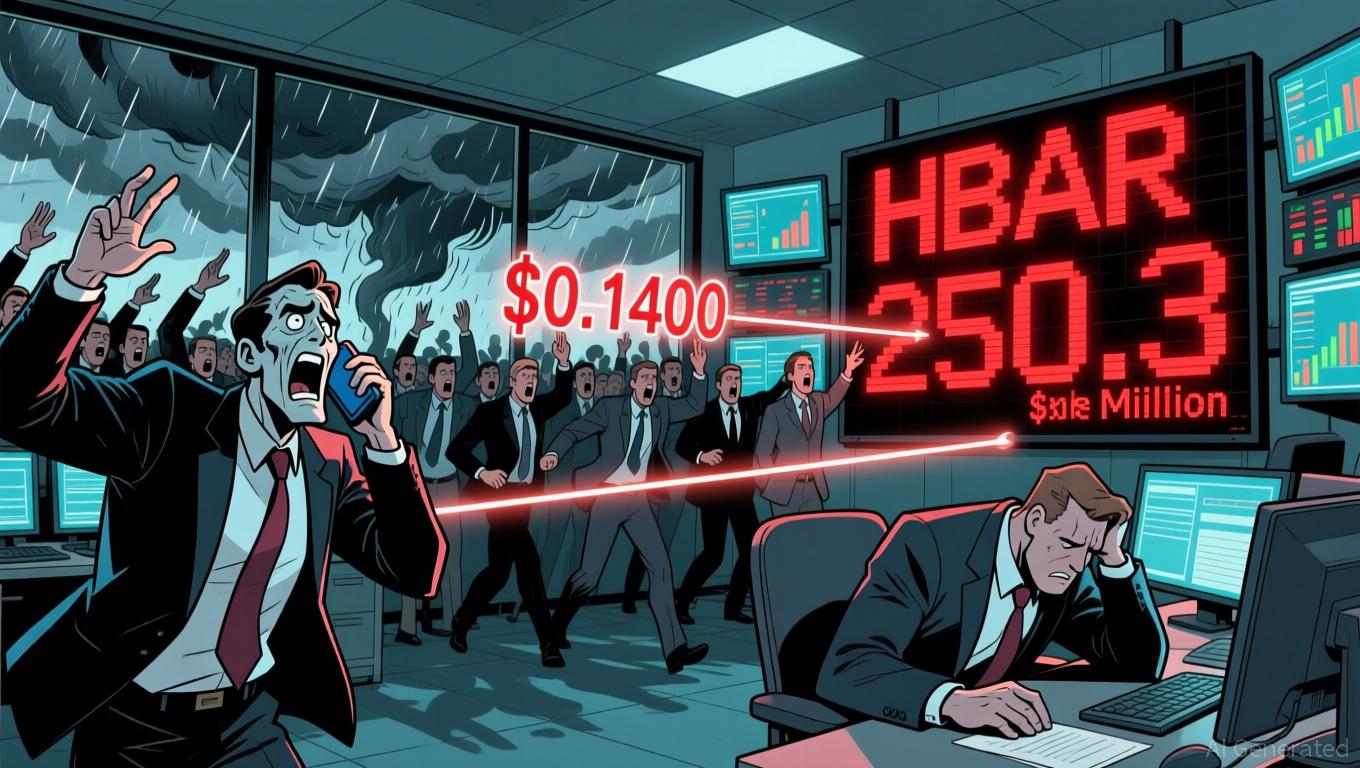 HBAR Drops 11.5%: Institutional Withdrawals and Liquidity Challenges Highlight Market Vulnerability