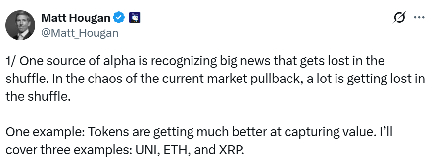 Crypto : Ethereum, XRP, UNI… Les catalyseurs d’un prochain rebond du marché ! image 0