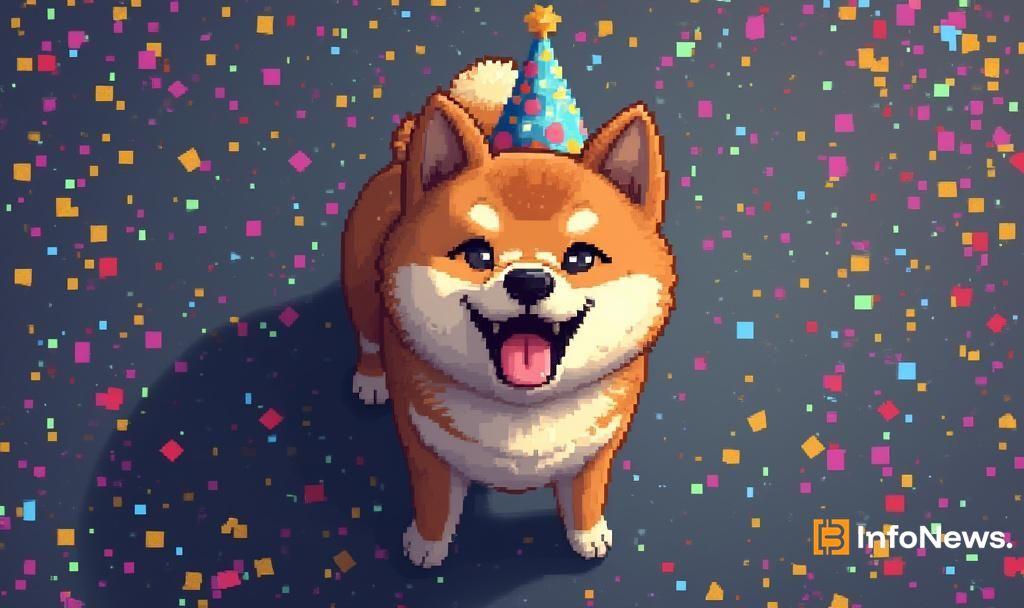 Shiba Inu Celebrates Fifth Anniversary with Record Token Burn