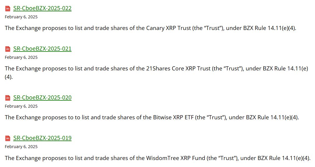 Ripple首席执行官显示，随着XRP ETF申请的前进，时间正在滴答时间 image 0