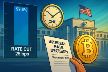 FedWatch cho thấy 97,6% khả năng Fed giảm lãi suất, Bitcoin được kỳ vọng hưởng lợi