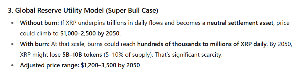 Here’s XRP Price by 2050 as the XRPL Burns 985,000 XRP a Year image 2