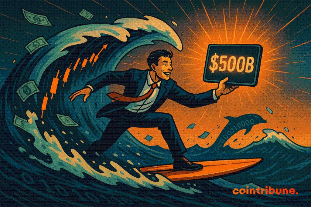 Crypto : Bitget franchit les 500 milliards $ de volume mensuel en dérivés image 1