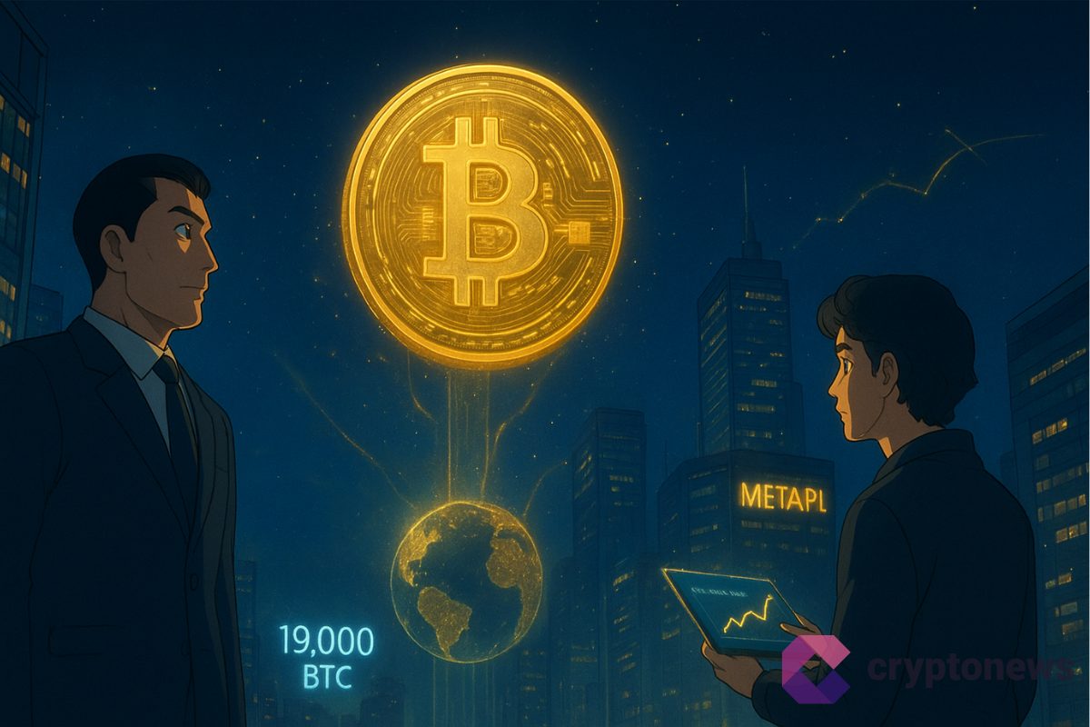 Metaplanet dépasse Tesla : près de 19 000 Bitcoins en réserve