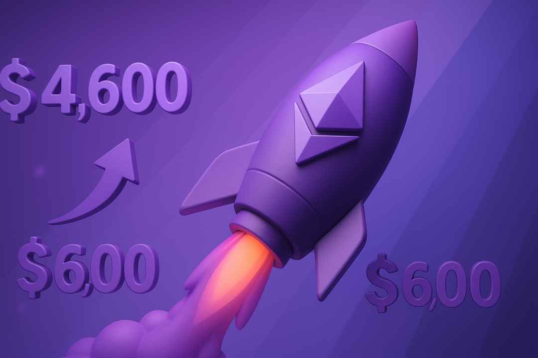 Ethereum hits $4,600 as bullish momentum targets $6K milestone