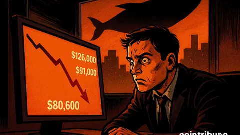 يواجه Bitcoin ضغوط بيع متجددة مع ارتفاع ودائع الحيتان وتزايد الخوف في السوق