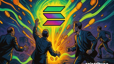 Solana ETF alcanza una racha de 18 días consecutivos de entradas de capital