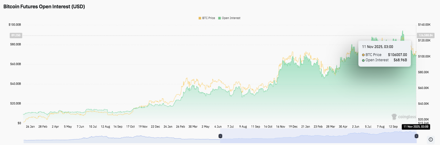Прогноз цены Bitcoin (BTC) на 12 ноября 2025 года: цена BTC нацелена на восстановление, быки стремятся к прорыву $110K image 1